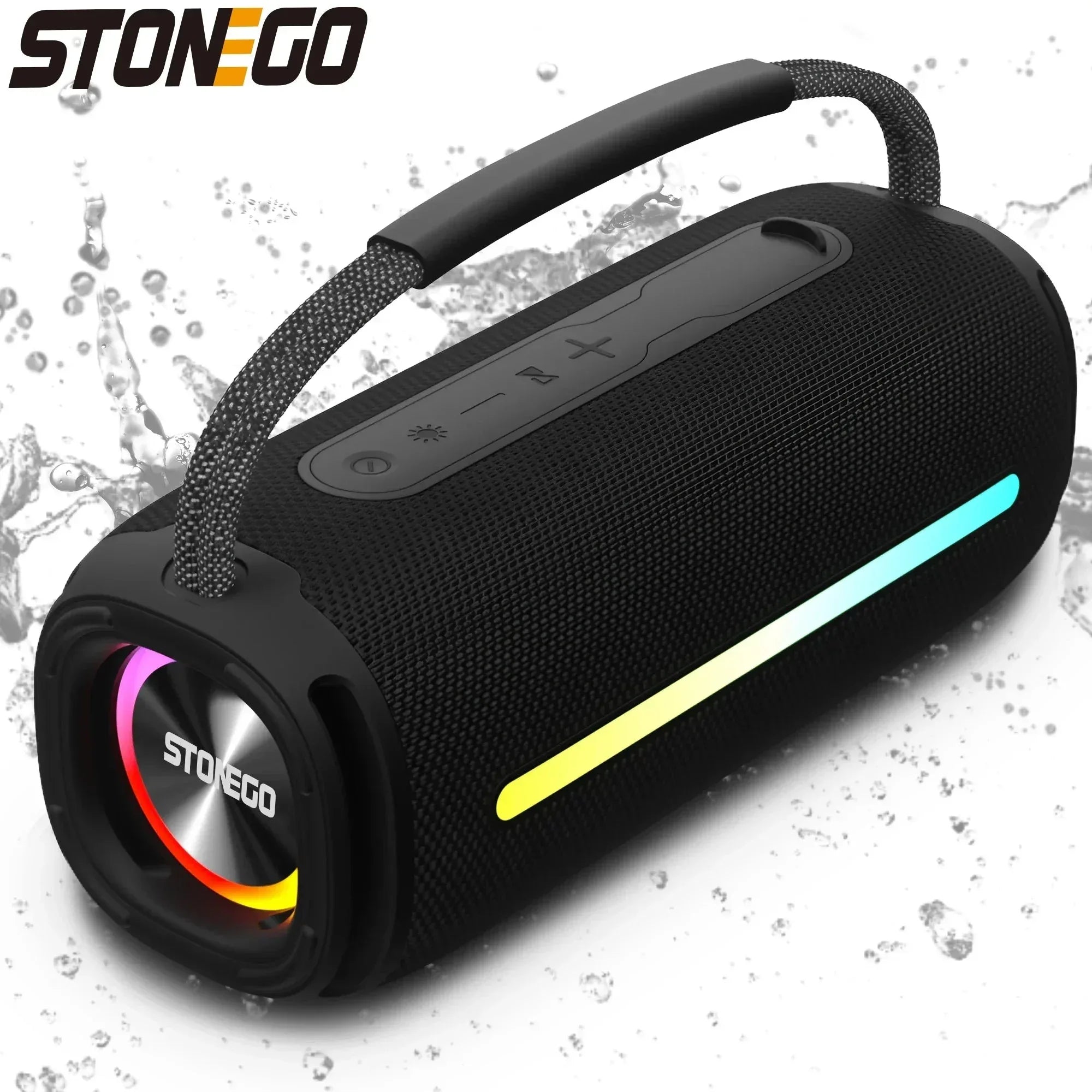 Outdoor Portable Bluetooth 53 Wireless Speaker Stonego™ - RS Store