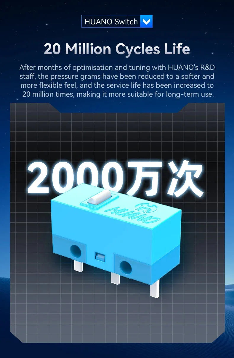 X11 Gaming Mouse Wireless Attack Shark™ - RS Store