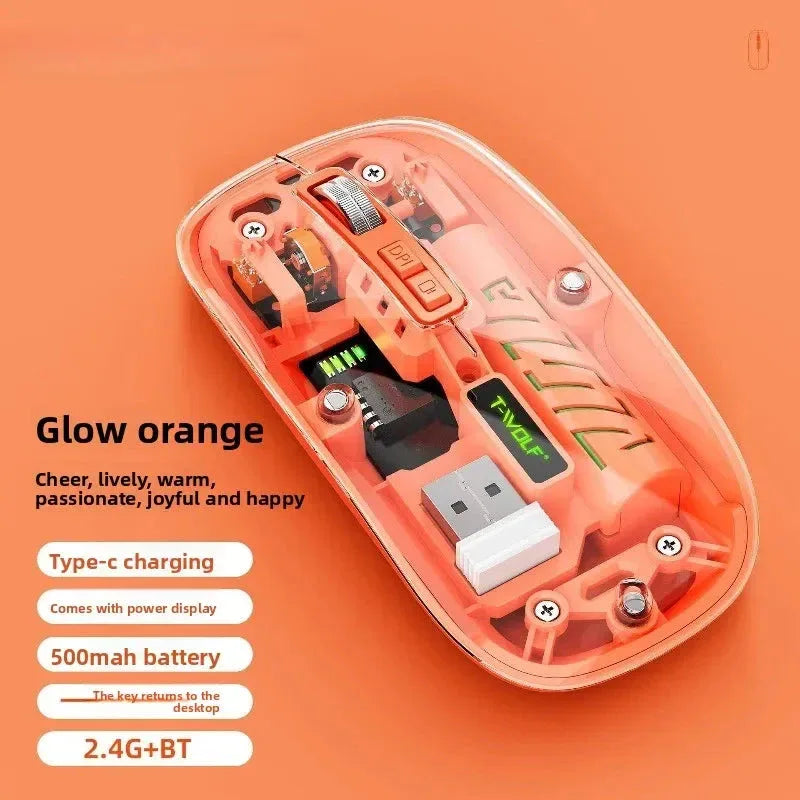 Transparent Wireless Mouse Opuyym™ - RS Store