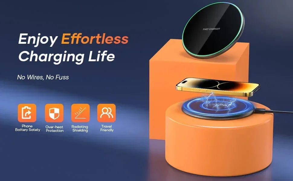 Mini LED Wireless Charger Pad™ - RS Store