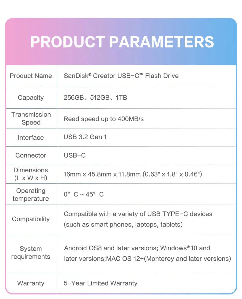 Creator USB-C Flash Drive for Phone Lexar™ - RS Store