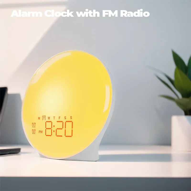 Wake Up Light Alarm Clock Niditon™ - RS Store
