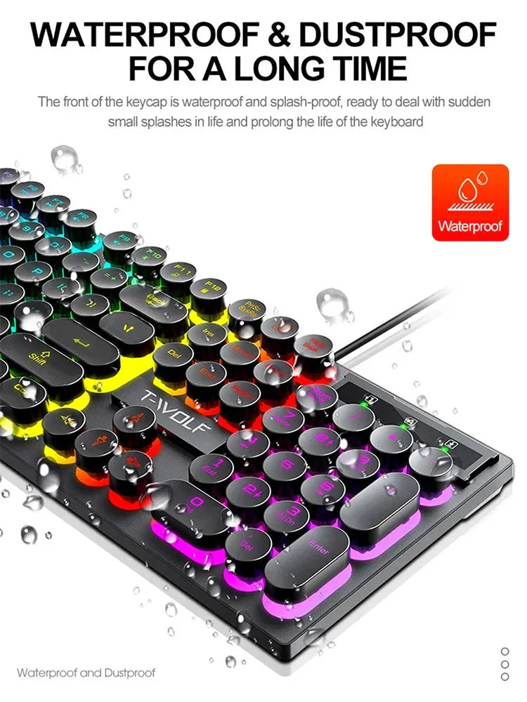 Mechanical Keyboard T-wolf™ - RS Store