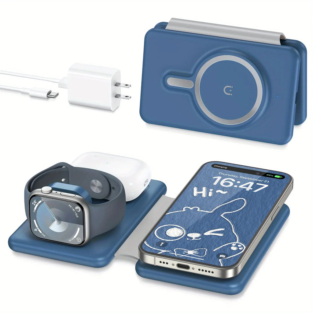 Cell Phone Wireless Charger 3-in-1™ - RS Store