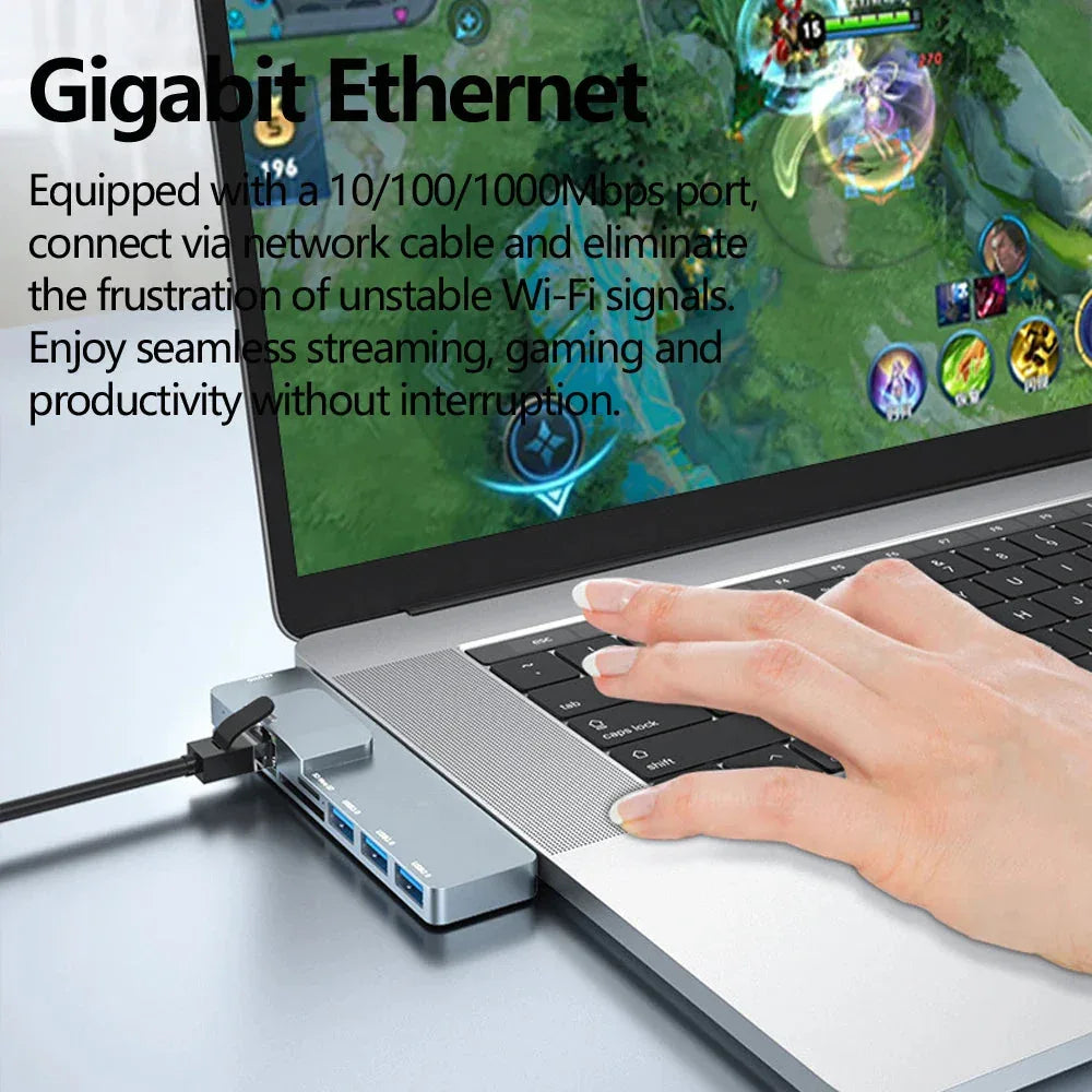 Tebe USB C Hub Dual Type-c to 4K HDMI-Adapter™ - RS Store