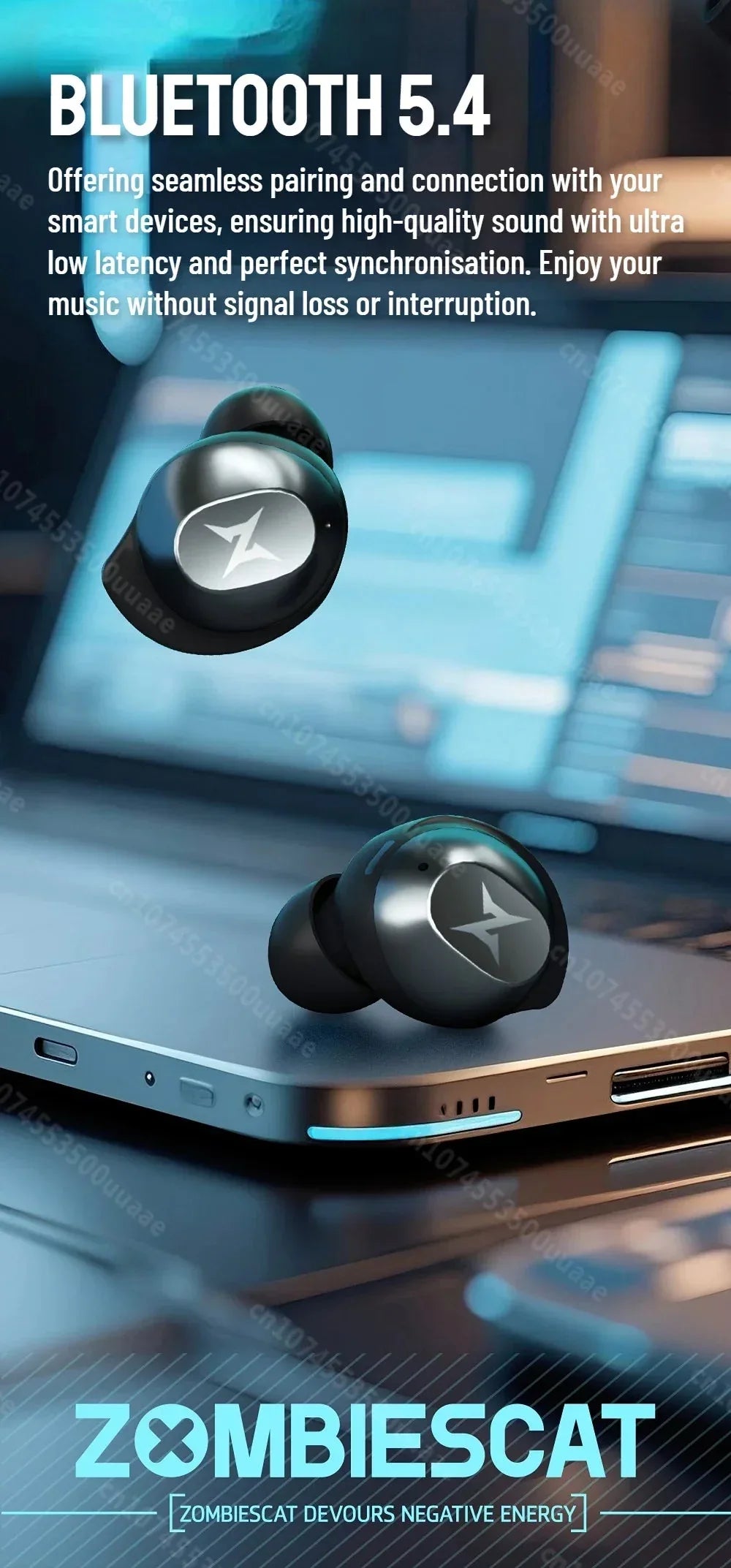 B12 TWS Wireless Earbuds Zombiescat™ - RS Store