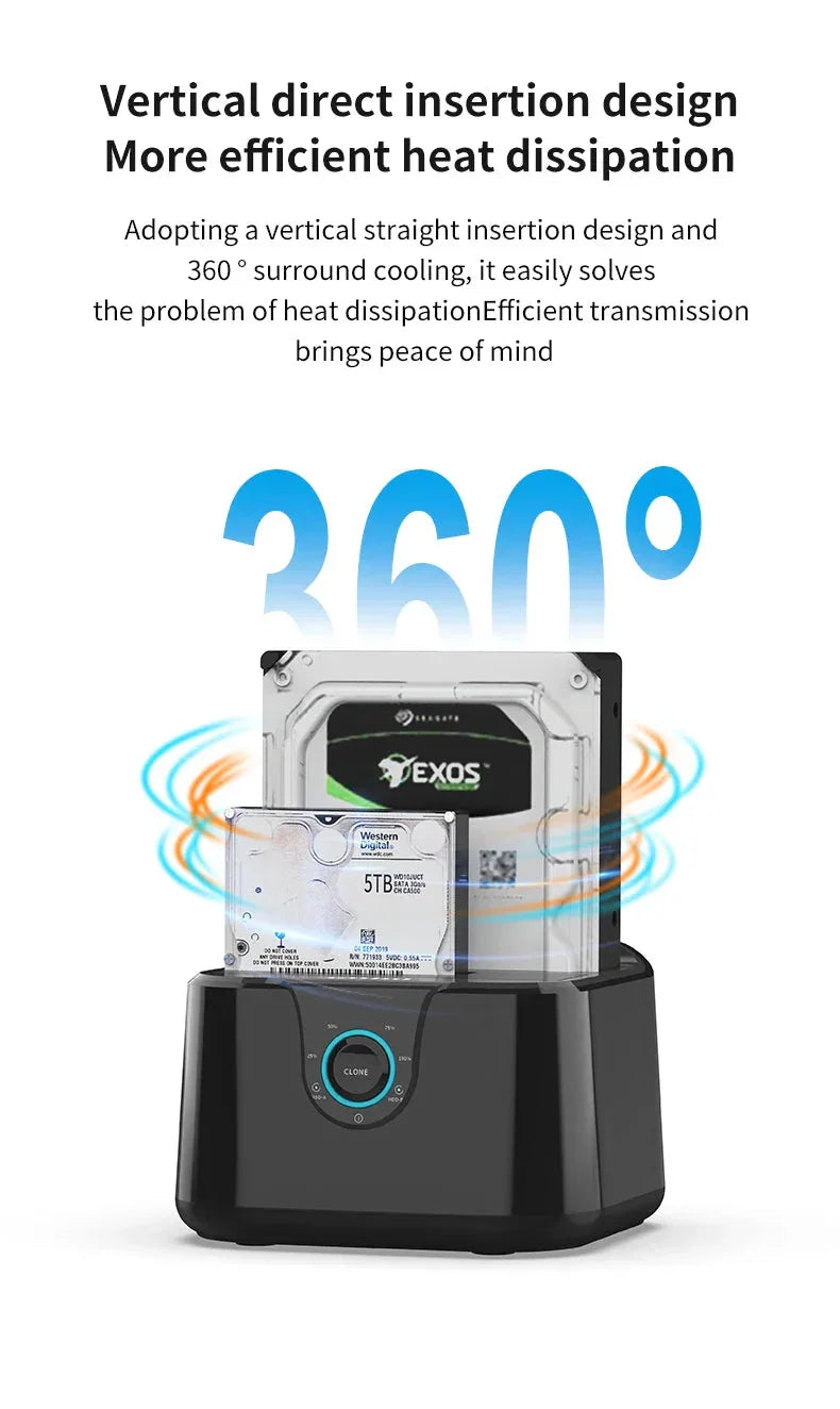 GODO Hard Drive Docking Station™ - RS Store