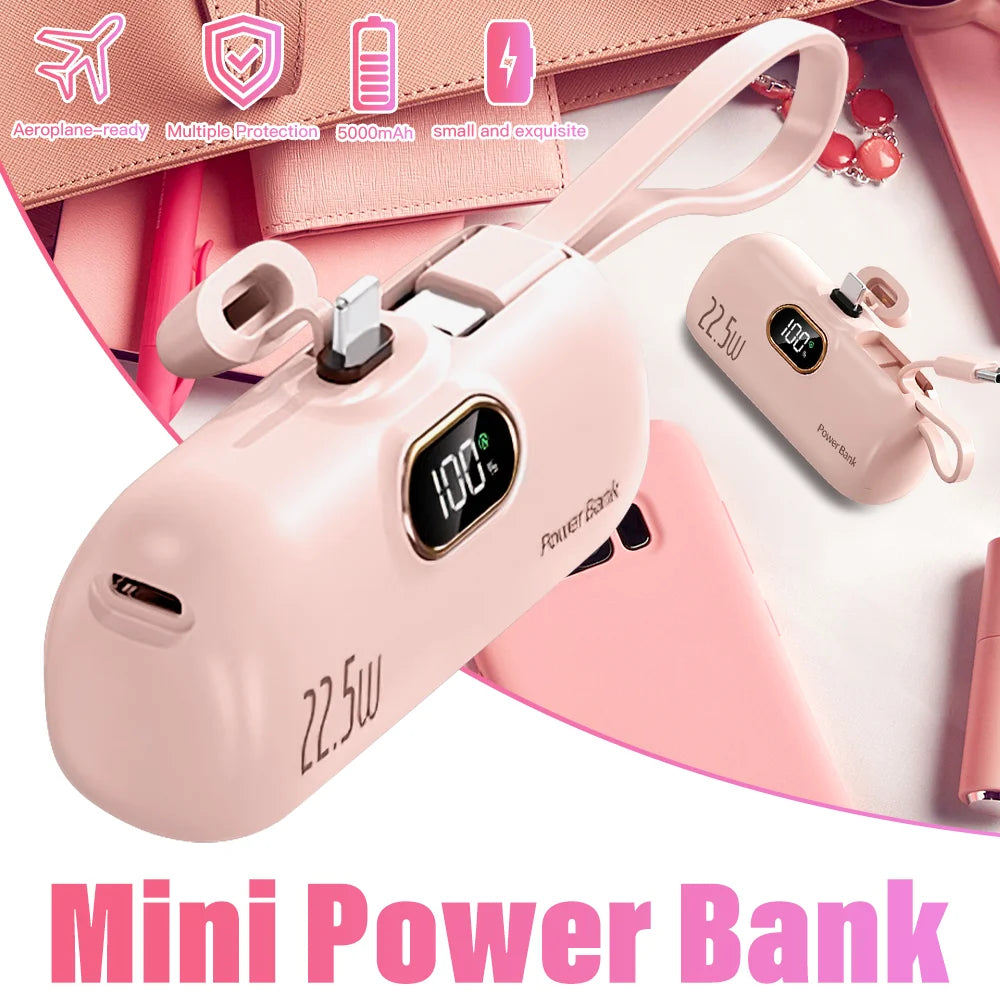 Mini Portable Power Bank 5000mAh™