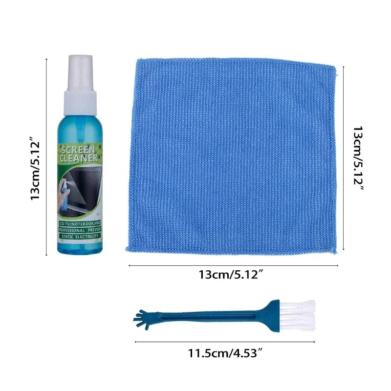 1 Set Brush Cloth Liquid High Qulity Screen Cleaning Kit™ - RS Store
