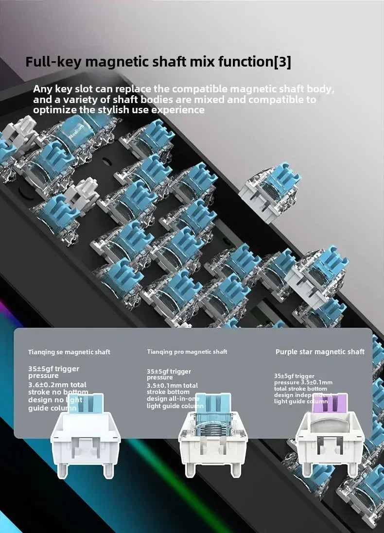 Mars68 PRO Magnetic Switch Gaming Keyboard Attach Shark™ - RS Store