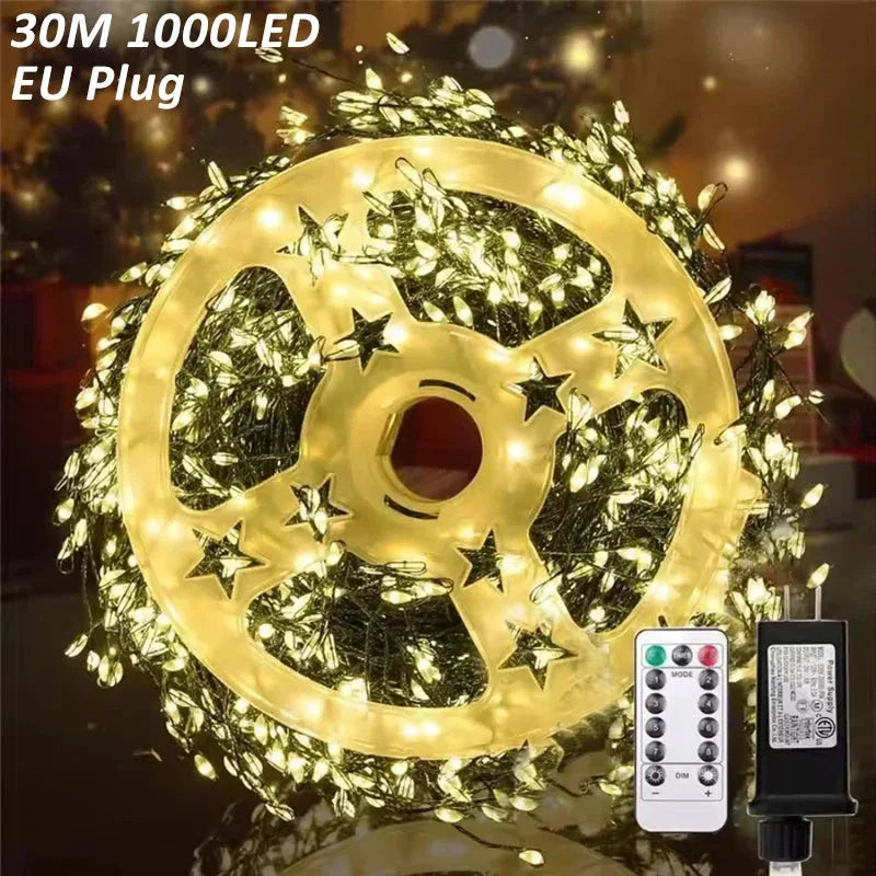 30/45/60M Christmas Tree Ornamental LED String Lights™ - RS Store