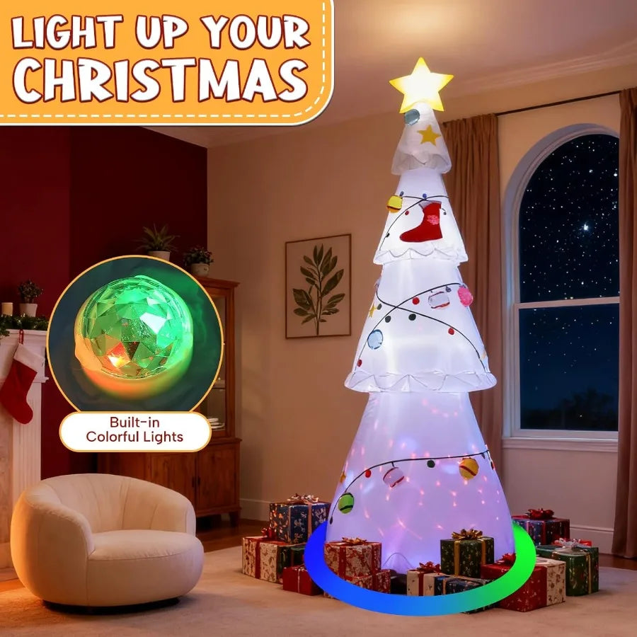 10FT Inflatable Christmas Tree White™