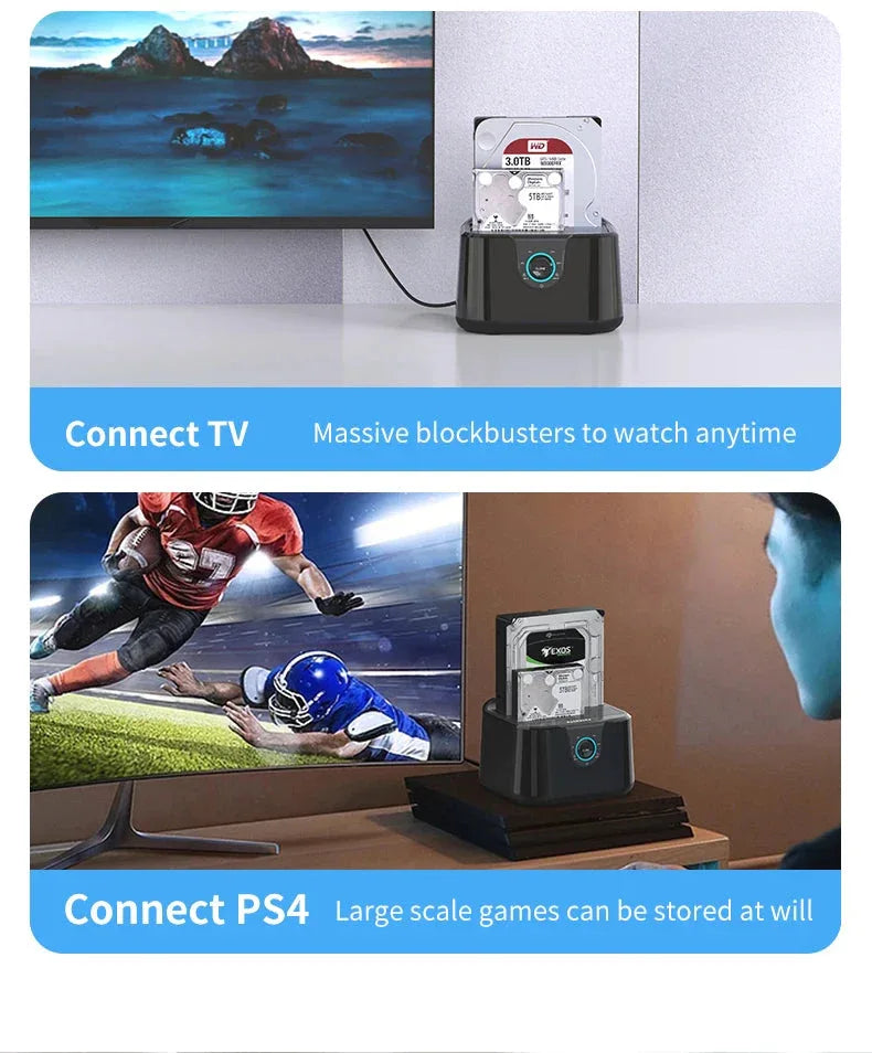 GODO Hard Drive Docking Station™ - RS Store