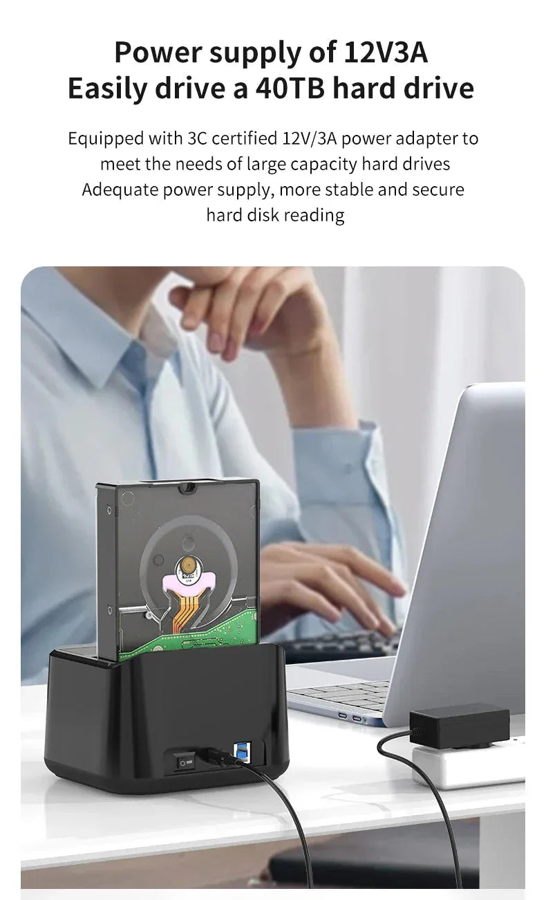 GODO Hard Drive Docking Station™ - RS Store