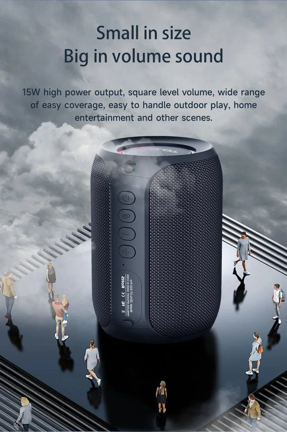 ZEALOT S32 pro Bluetooth Wireless Outdoor Portable Subwoofer Speaker™ - RS Store