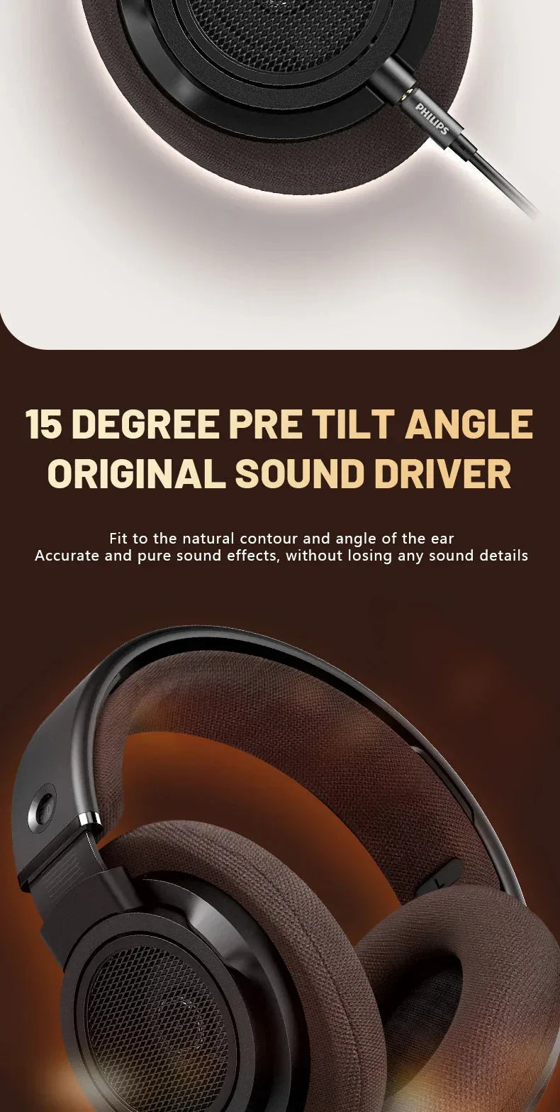 Open-Back Headphones Philips™ - RS Store