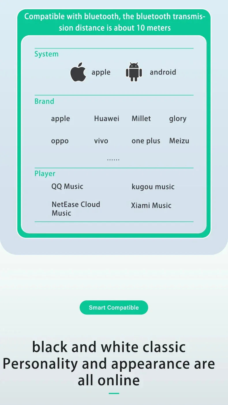 H5 Bluetooth 5.4 Wireless Earbuds HKRETI™ - RS Store