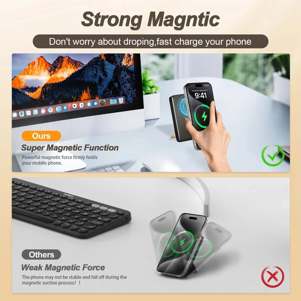 Magnetic Wireless Charging Station 10000W™ - RS Store