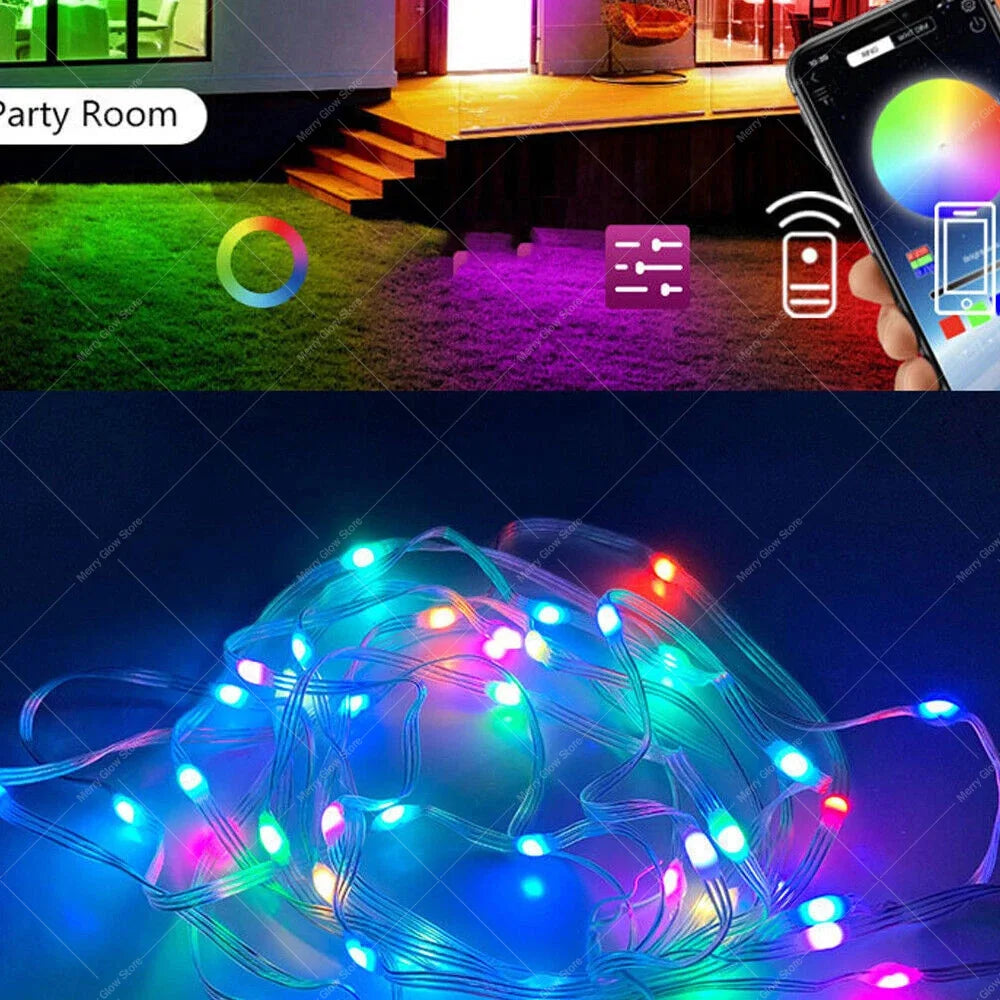 10M LED String Lights Smart Bluetooth Remote Control™