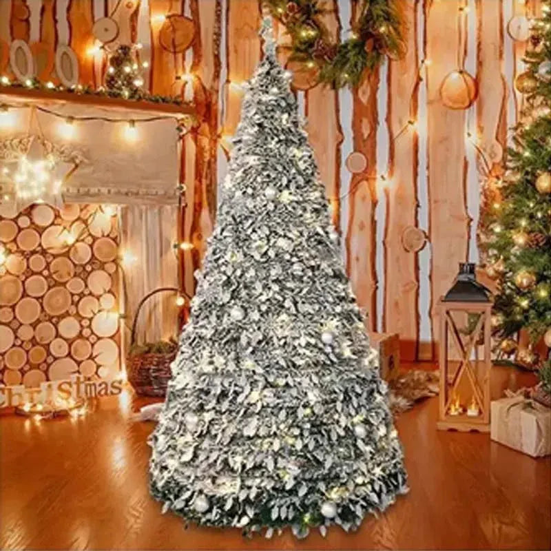 150/180/210CM Foldable Christmas Tree with Decorative Lights™ - RS Store