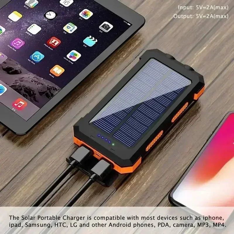 Outdoor Solar Power Bank 4-in-1 10000mAh™ - RS Store