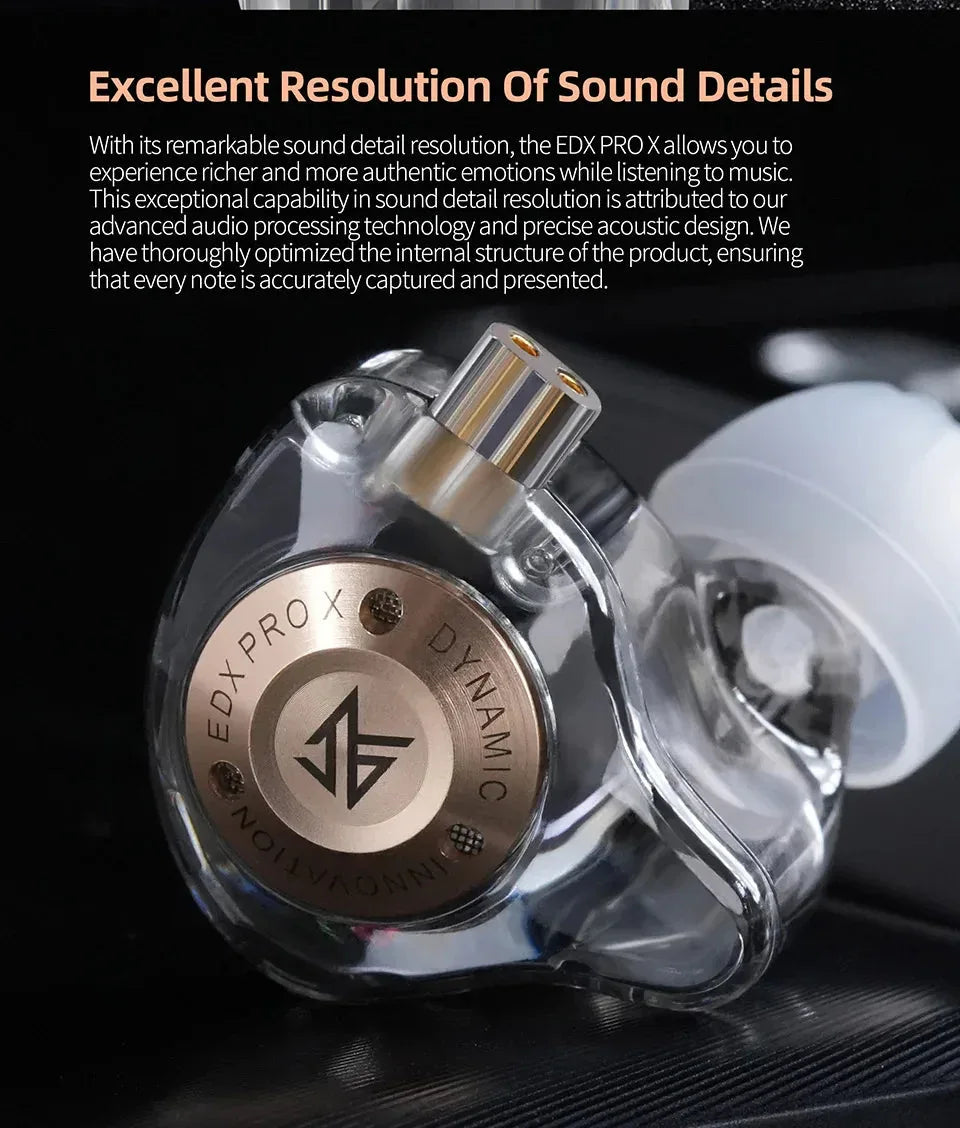 EDX PRO X IEM Earphones KZ™ - RS Store