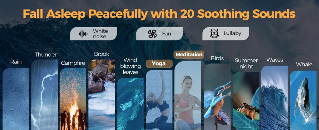 Auto-Dimmable Sound Machine Alarm Clock Anjank™ - RS Store