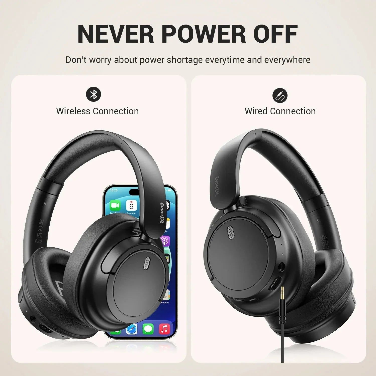 Wireless Bluetooth 5.3 Headphones Oneodio™ - RS Store