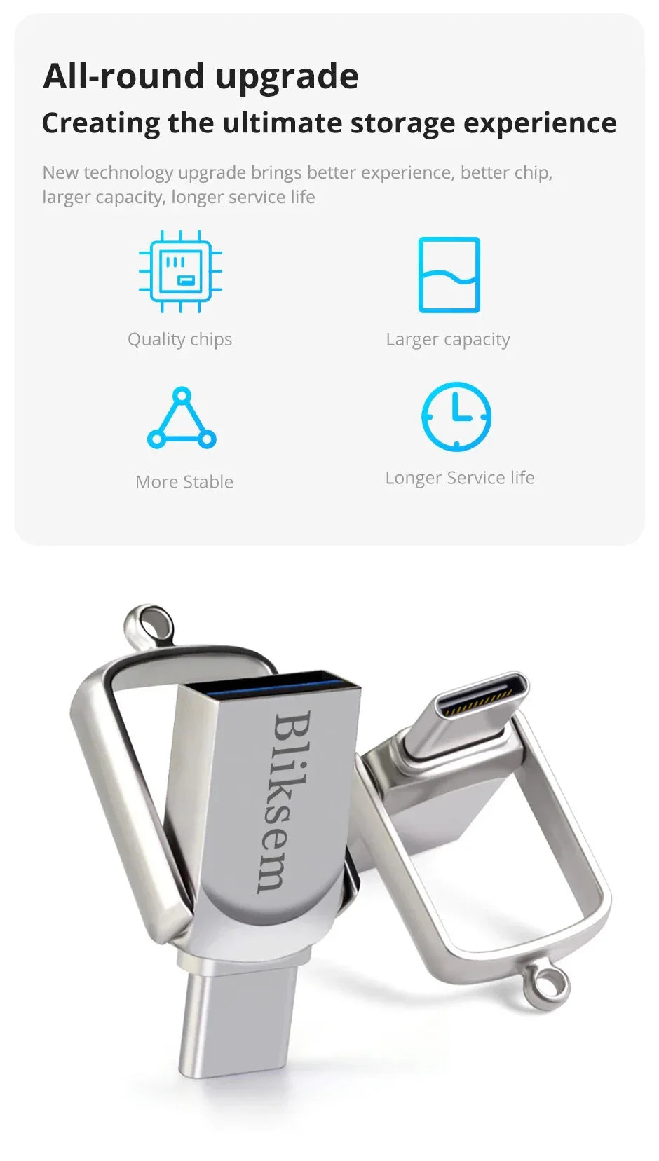 Bliksem 2in1 USB Flash Drive™ - RS Store