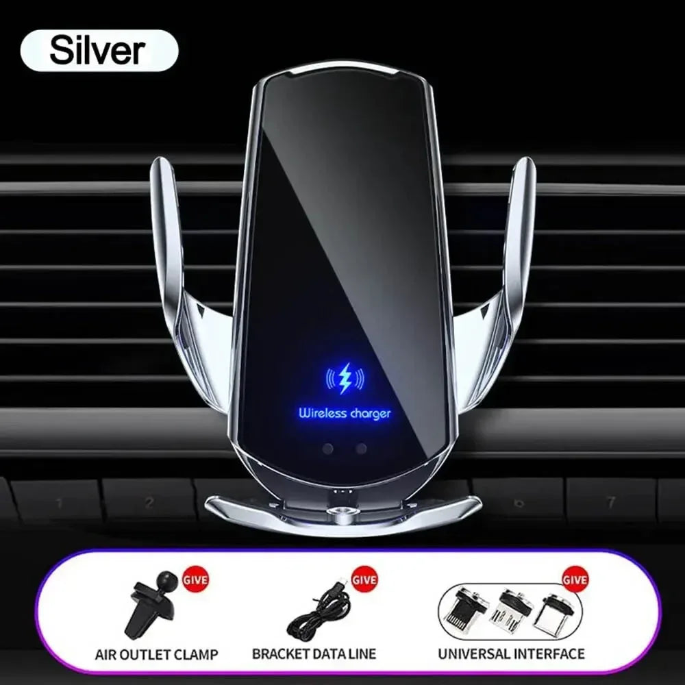 Q3 Smart Sensor Car Phone Wireless Charger 15W™ - RS Store