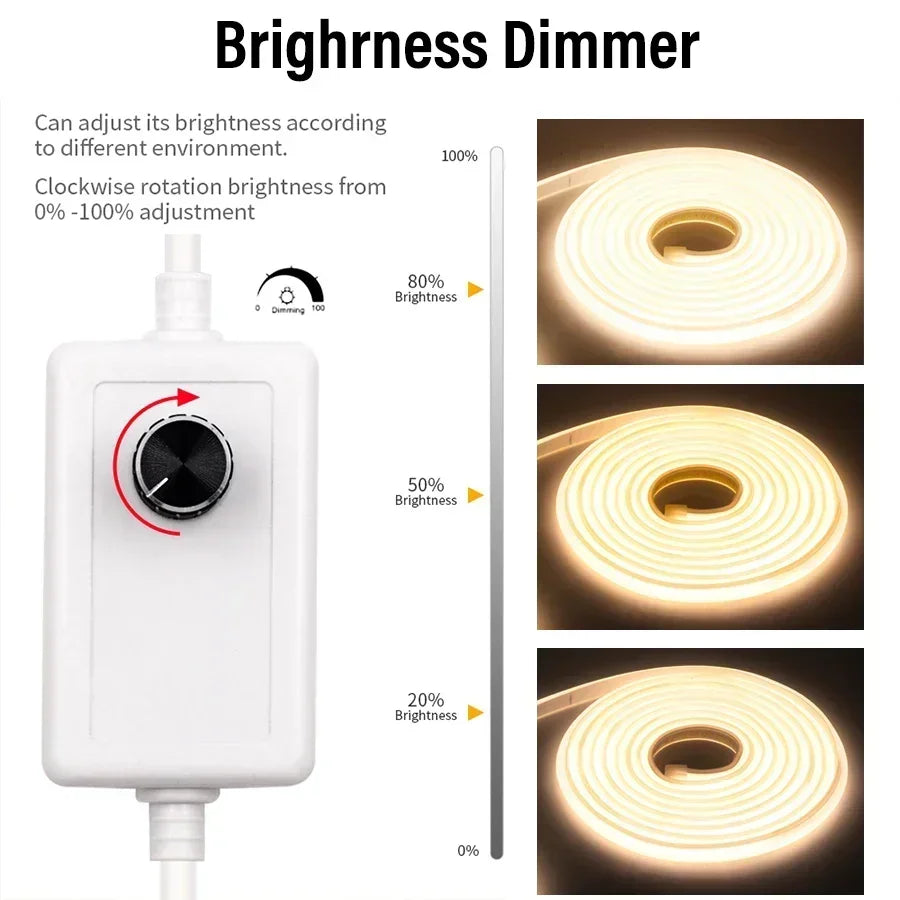 1M-50M 220V COB LED Strip Yingld™