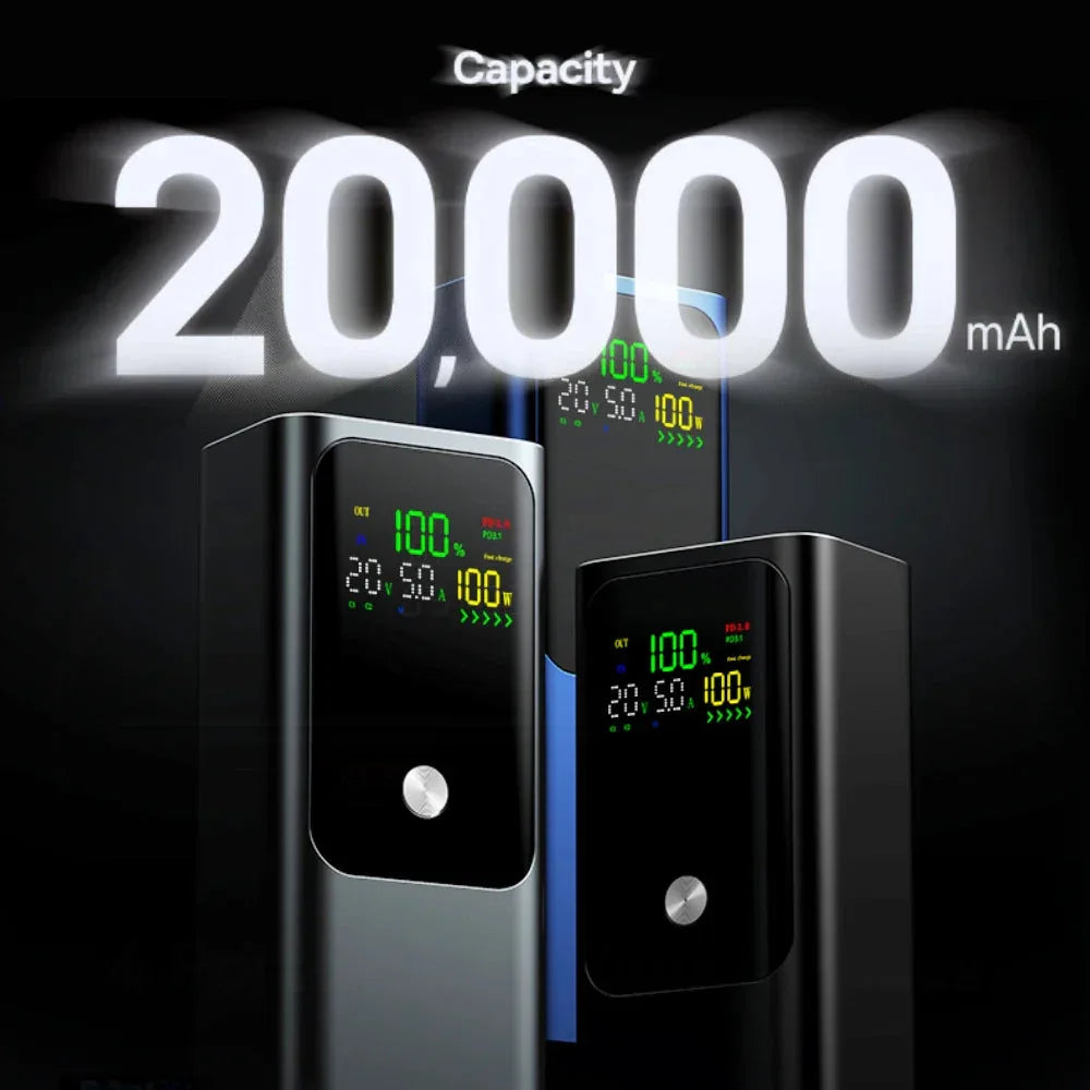 100W Portable Power Bank 20000mAh™ - RS Store