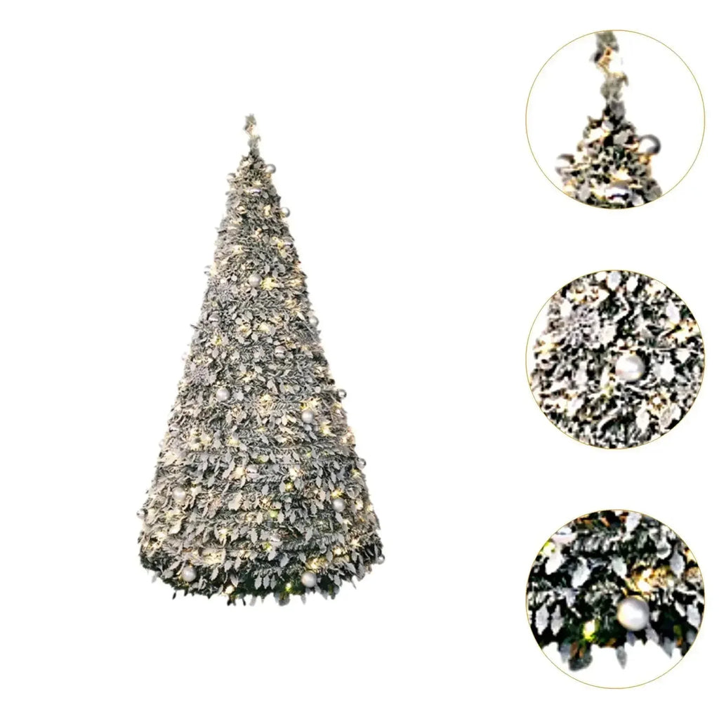 150/180/210CM Foldable Christmas Tree with Decorative Lights™ - RS Store
