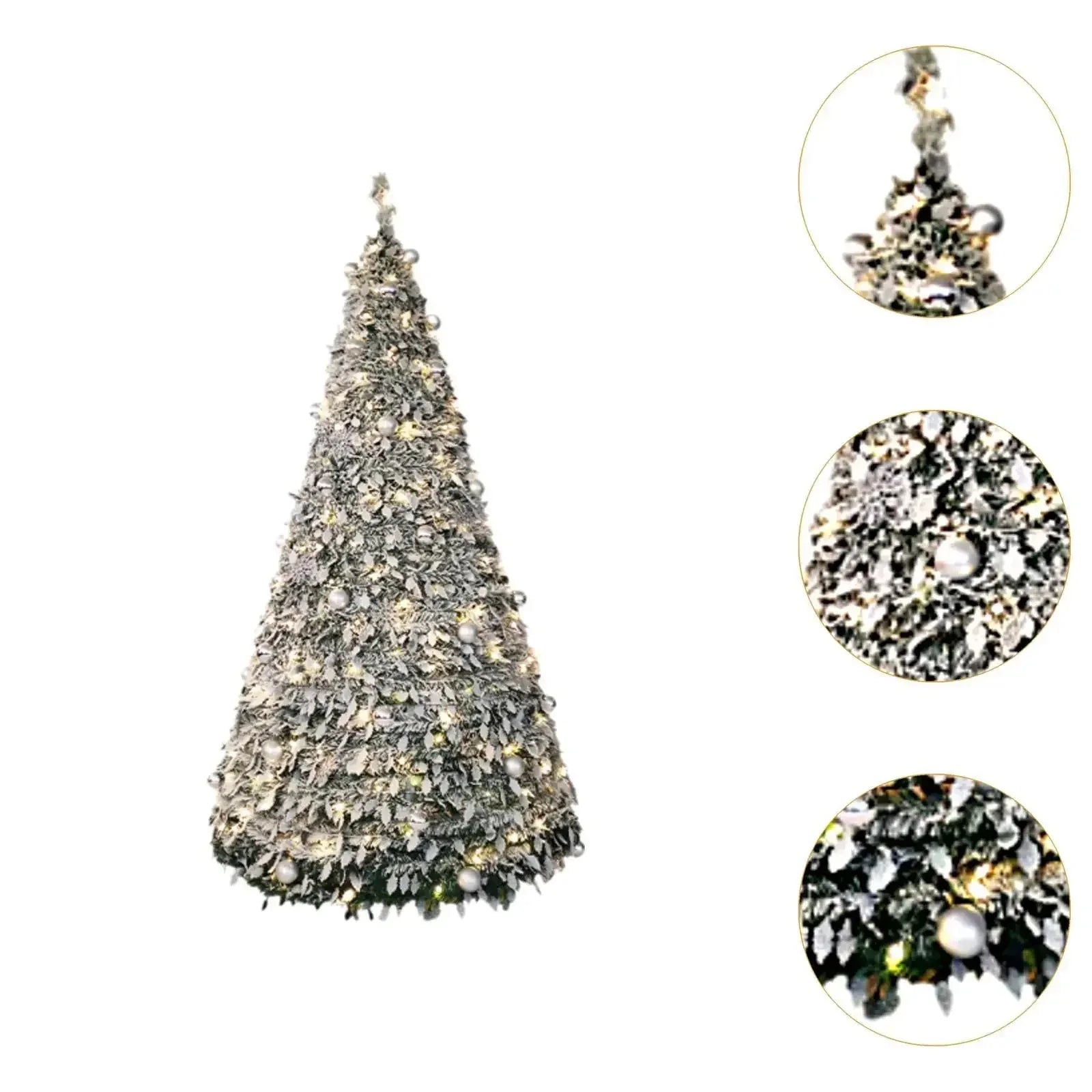 150/180/210CM Foldable Christmas Tree with Decorative Lights™ - RS Store