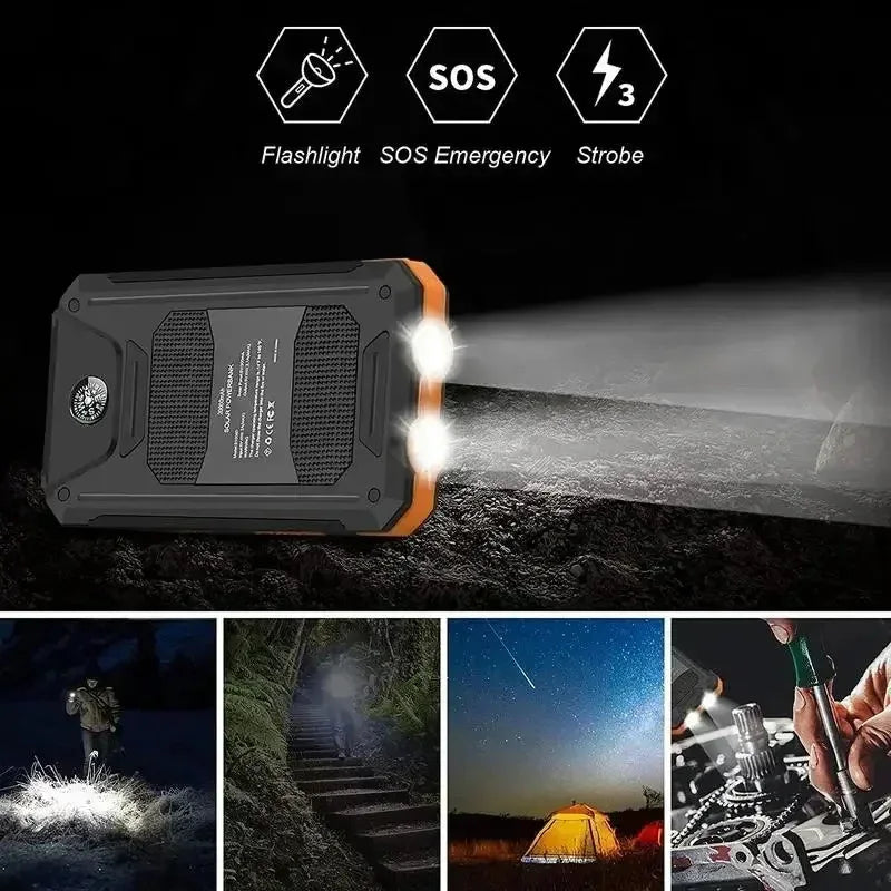 Outdoor Solar Power Bank 4-in-1 10000mAh™ - RS Store