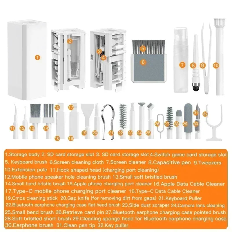 Hellodigi 32 in 1 Keyboard Cleaning Kit™ - RS Store
