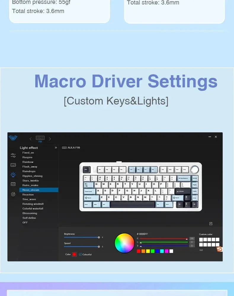 Mechanical Gaming Keyboard AULA™ - RS Store