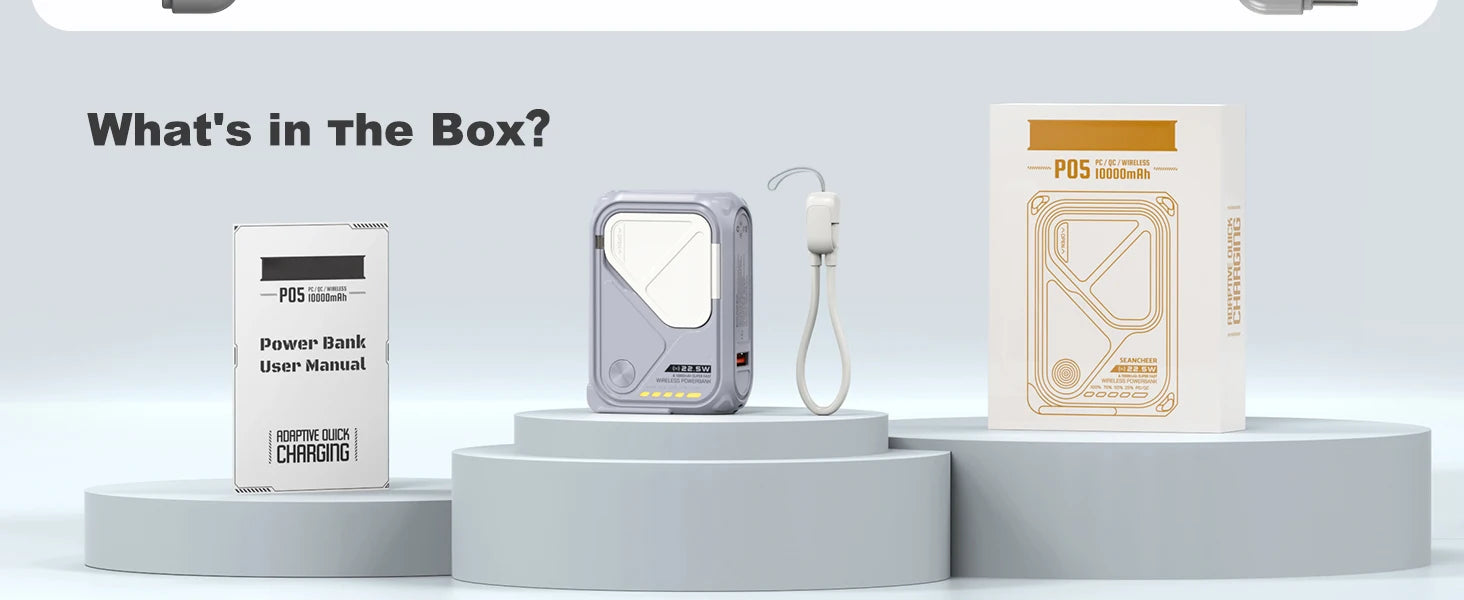 10000mAh Magnetic Wireless Power Bank Prunus™