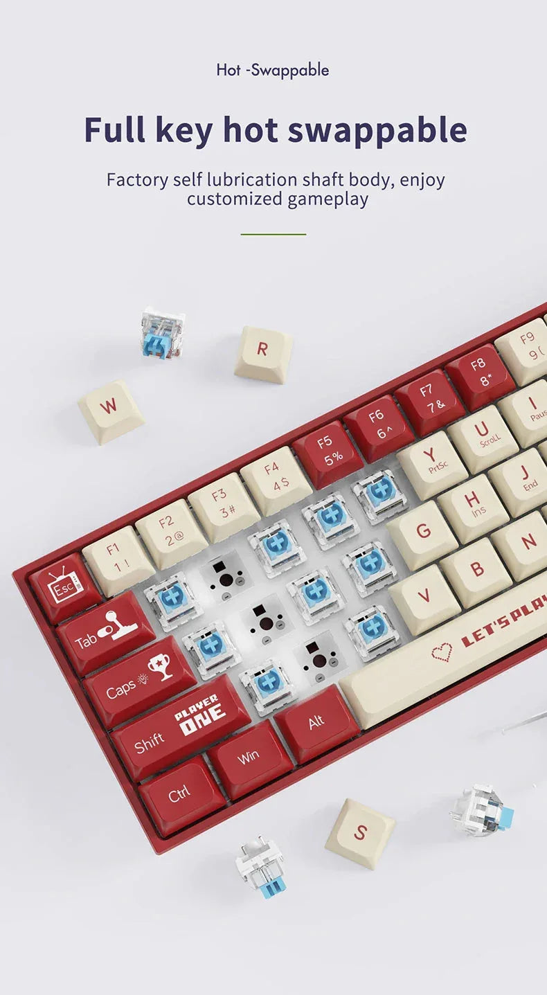 AK680 Gaming Mechanical Keyboard Ajazz™ - RS Store