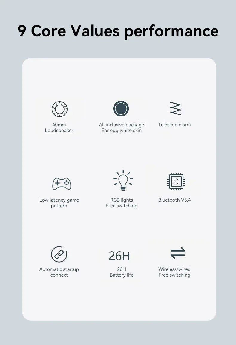 Over Ear Headset Inmas™ - RS Store