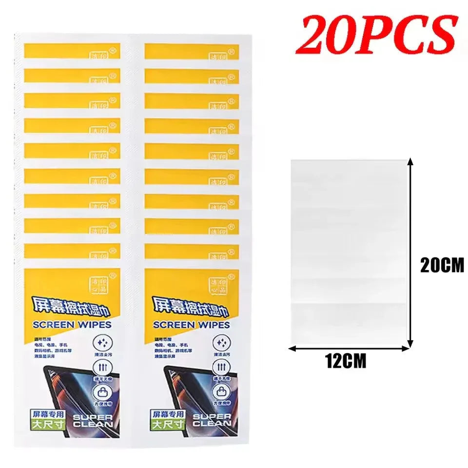 10-40PCS Disposable Portable LCD Screen Cleaning Wipes™ - RS Store
