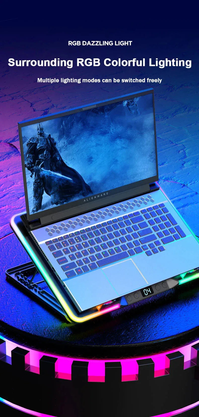 F36 Gaming Laptop Cooling Pad™ - RS Store