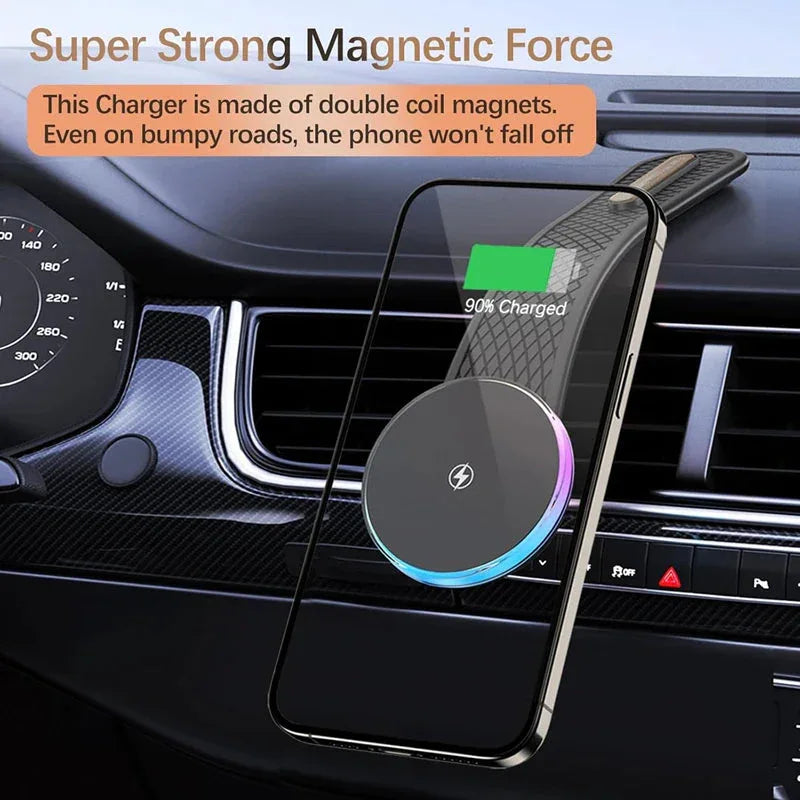 Magnetic Wireless Charger Car Adjustable Phone Holder™ - RS Store