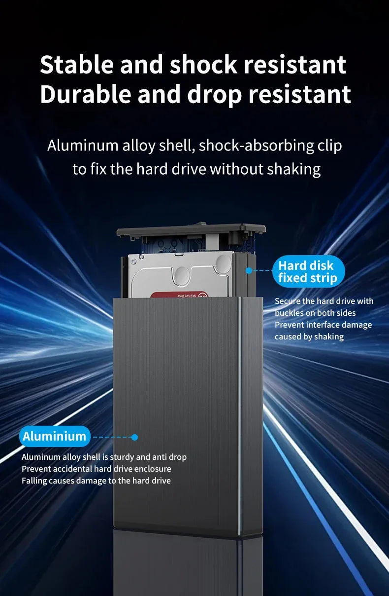 GODO USB 3.0 3.5 Inch SATA HDD SSD External Hard Drive™ - RS Store