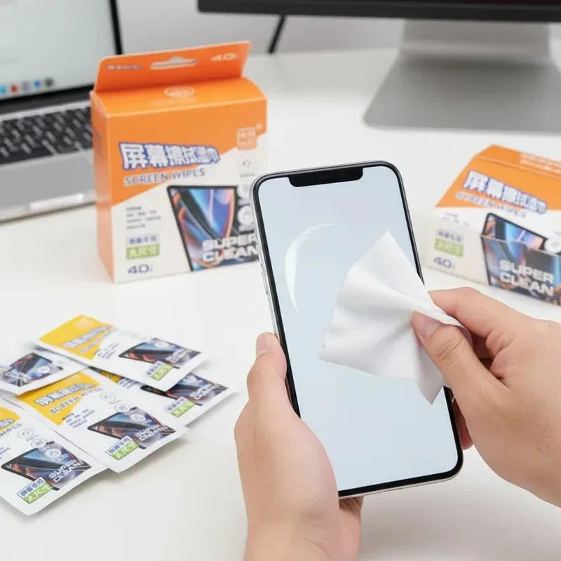 10-40PCS Disposable Portable LCD Screen Cleaning Wipes™ - RS Store