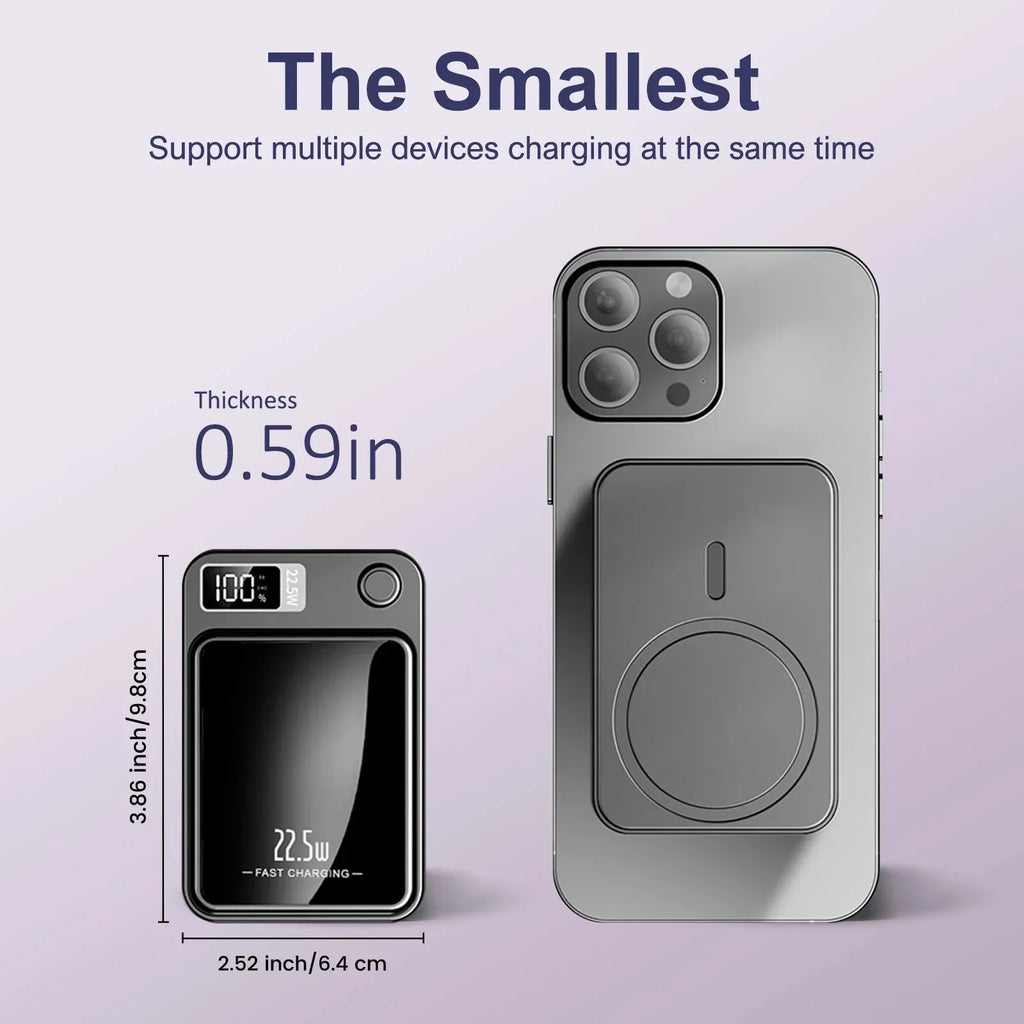 10000mAh Power Bank Magnetic Wireless Charger™ - RS Store