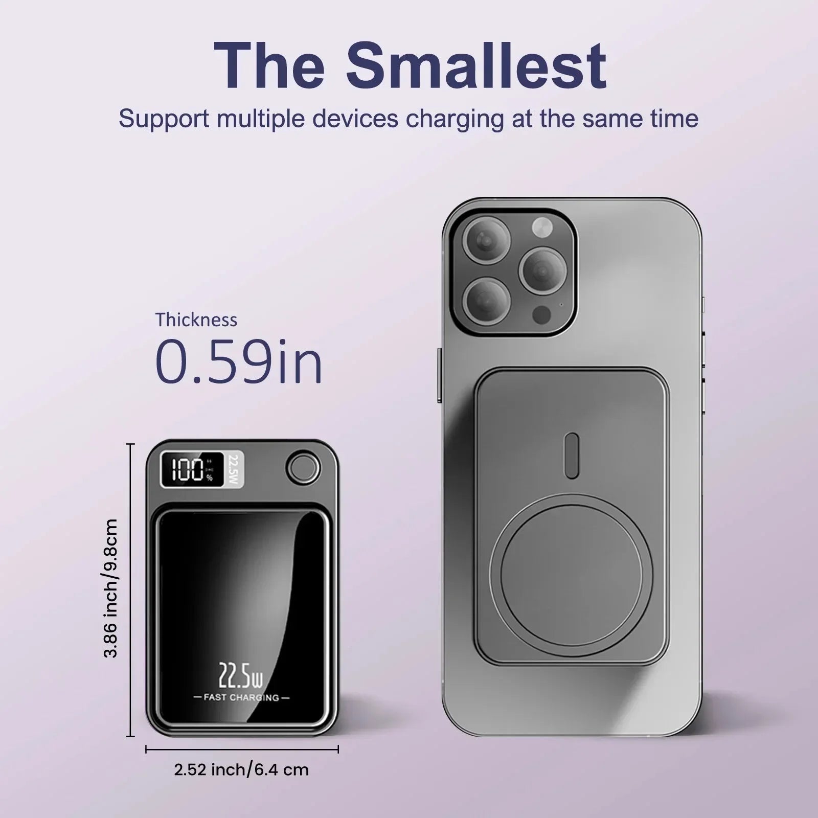 10000mAh Power Bank Magnetic Wireless Charger™ - RS Store