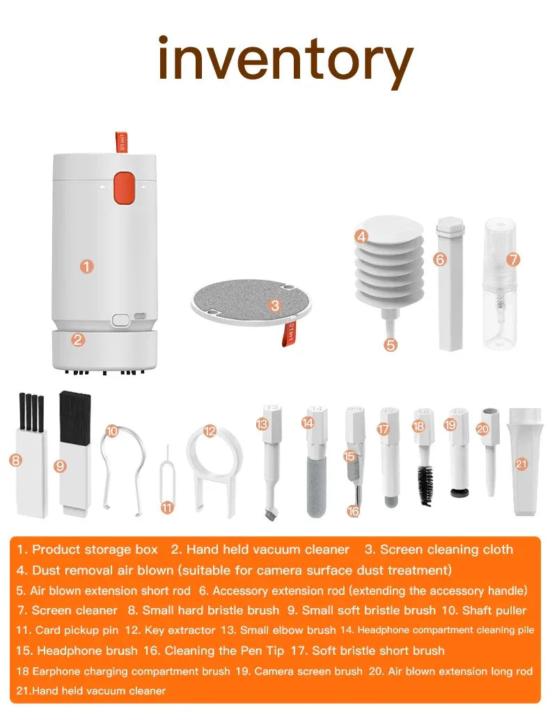 21-in-1 Rechargeable workbench Mini vacuum cleaner™ - RS Store