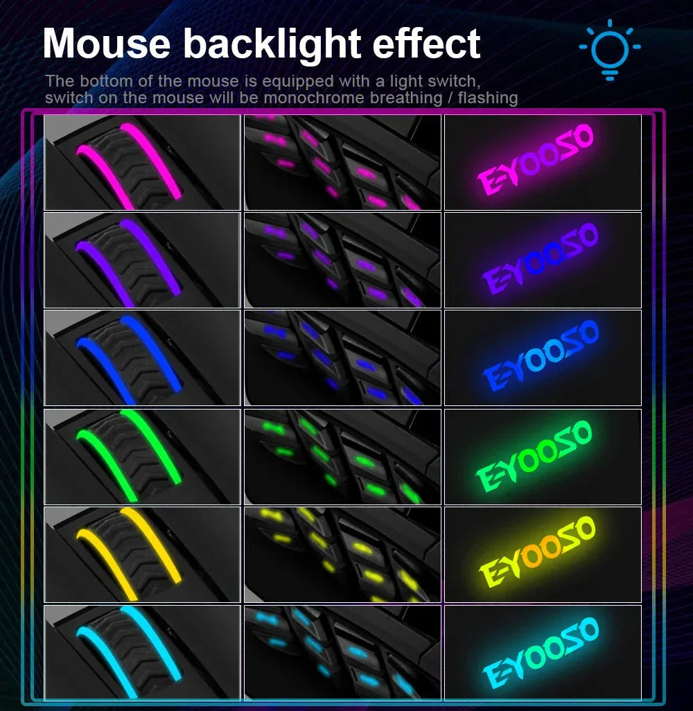 X-33 RGB USB 2.4G Wireless Gaming Mouse 16000 DPI E-yooso™ - RS Store