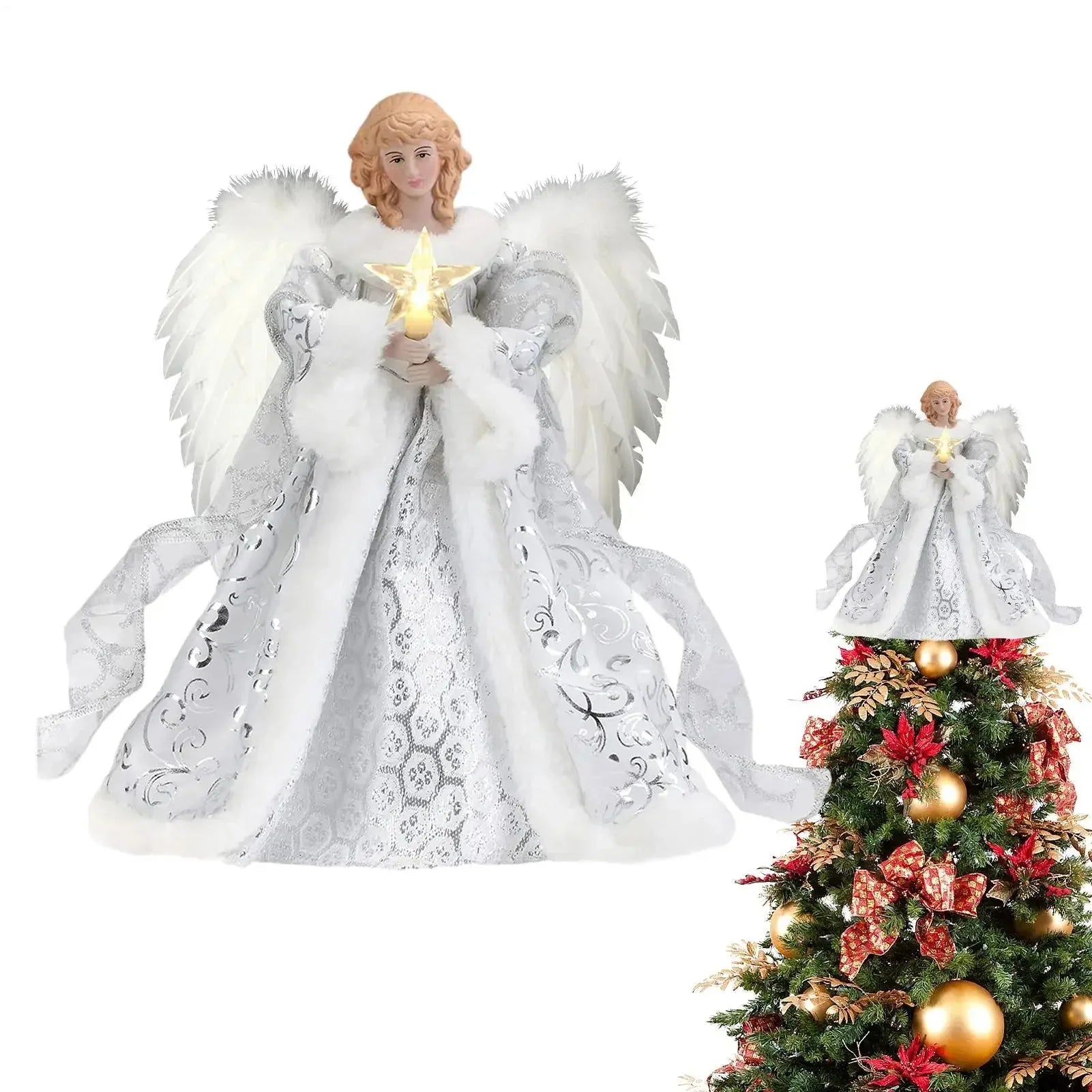 Christmas Tree Topper Angel Tree Topper Light™ - RS Store